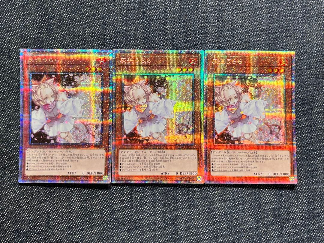 灰流うらら プリズマ 3枚セット