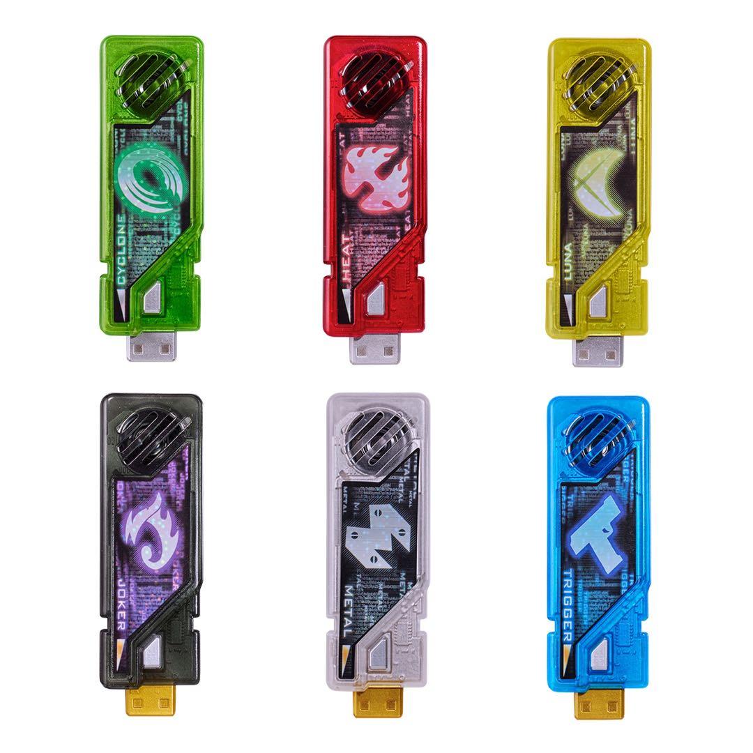 CSMダブルドライバーver.2付属 ガイアメモリ6本 CSMダブルドライバーver.2【3次：2025年5月発送】 | 仮面ライダーW