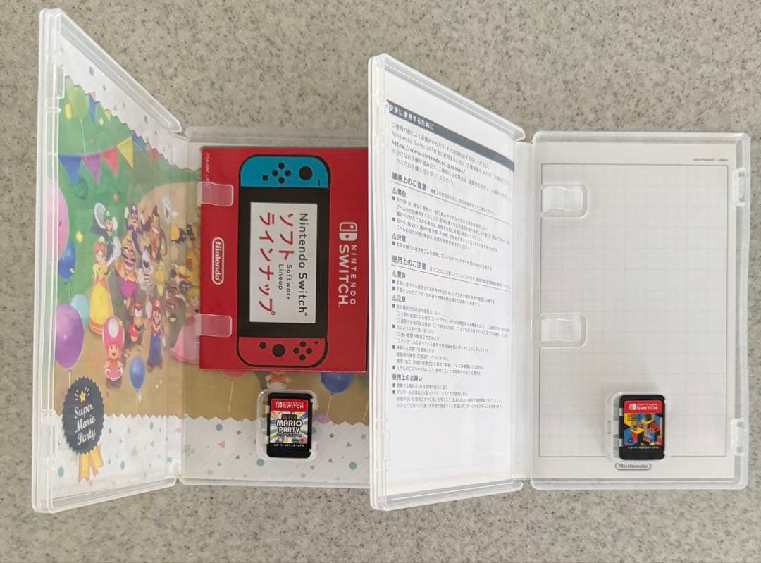 Nintendo Switch ＋ 正規周辺機器7点＋スーパーマリオパーティー他