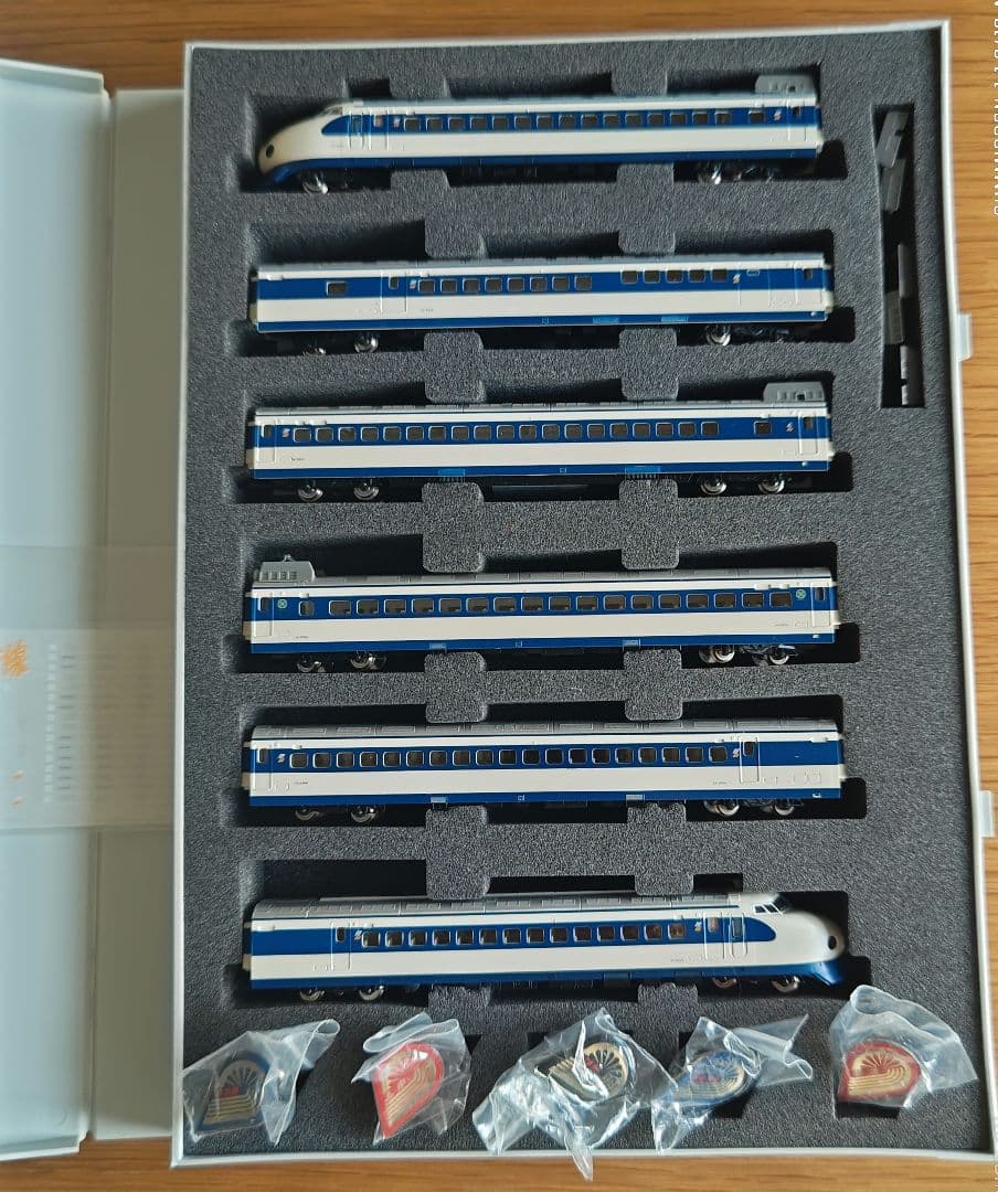 さよなら…0系新幹線 JR 02000系東海道 山陽新幹線セット ピンズ全種