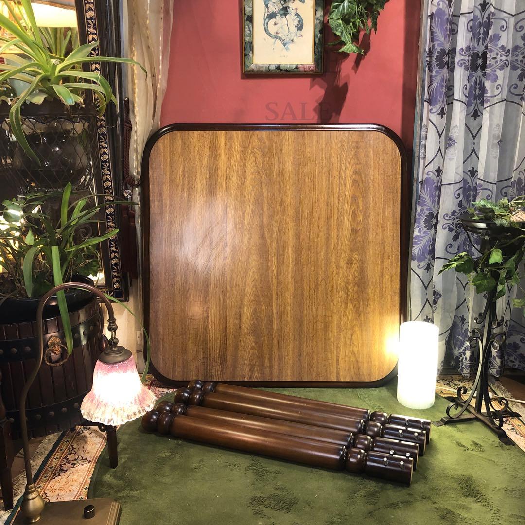 Daichi ヴィンテージ コロニアル コンパクトダイニングテーブル