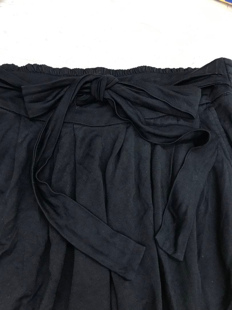イタリア製　Maison Margiela 4　ウエストリボンレーヨンキュロット