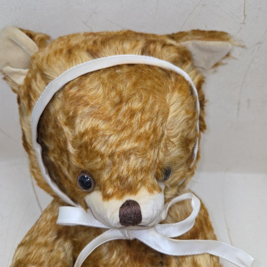 希少　Merry Thought 猫耳ハット付きベアーぬいぐるみ