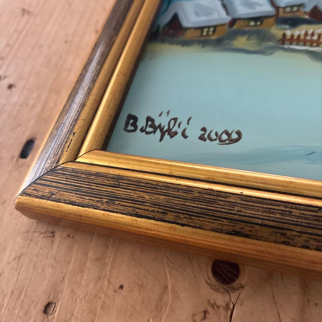 ナイーヴ派ガラス絵アーティスト ウクライナ ブラニミール