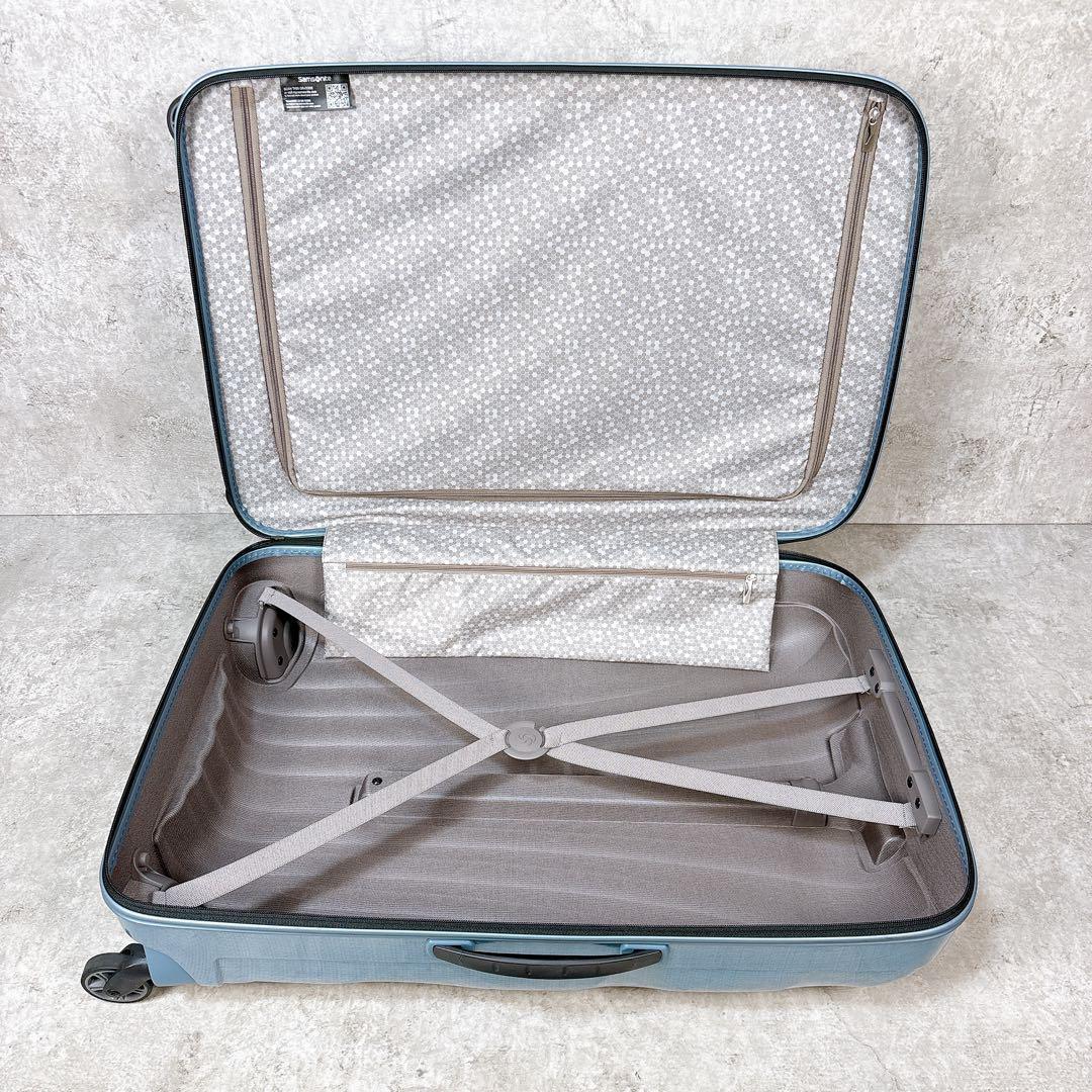 極美品】SAMSONITE 68L コスモライト スピナー69 アイスブルー - メルカリ