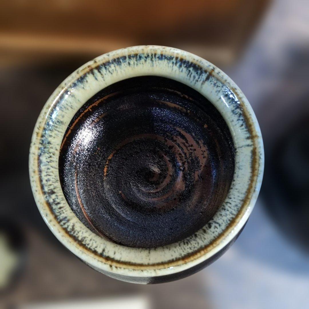 茶道具 三代金作 土物茶陶 水指□唐津焼 三代金作 海老手 土物茶陶 瓜型 お