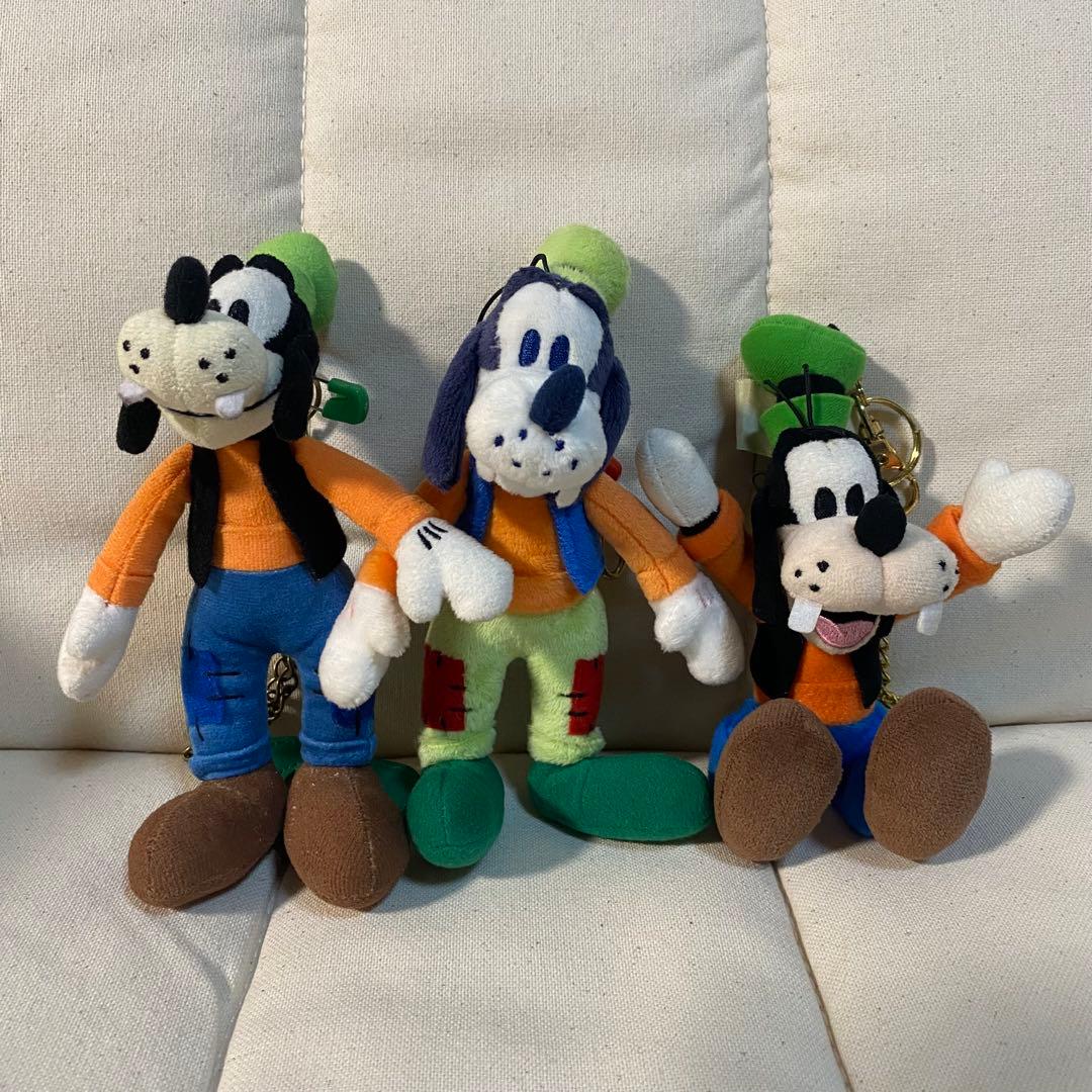 ユ*キ様 ディズニー グーフィー マックス ぬいぐるみ キーチェーン