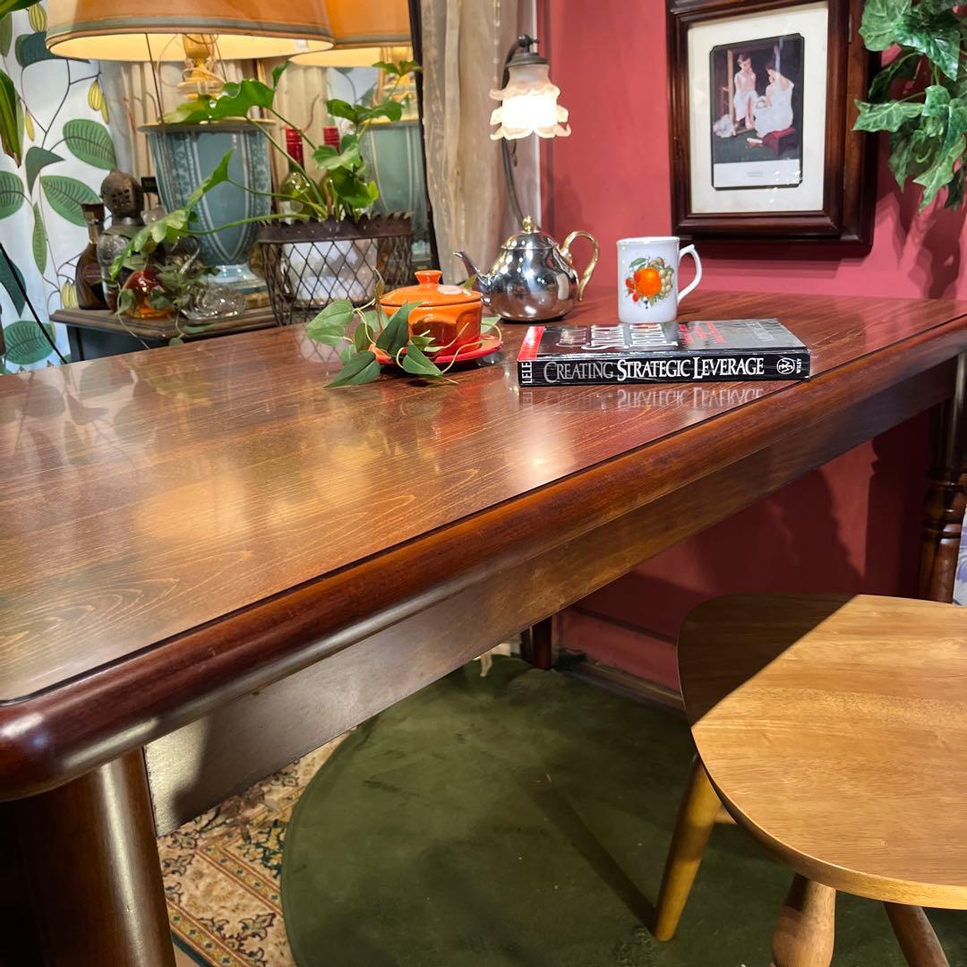 ヴィンテージ コロニアル ST メラミントップコンパクトダイニングテーブル