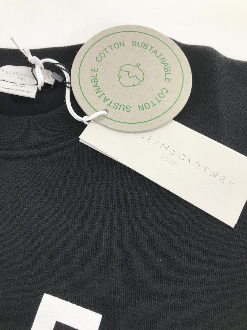 大人もOK! ステラマッカートニー ロゴ 長袖 スウェットシャツ