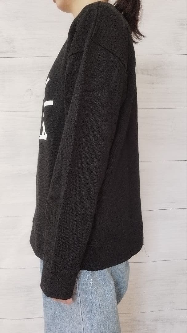 大人もOK! ステラマッカートニー ロゴ 長袖 スウェットシャツ