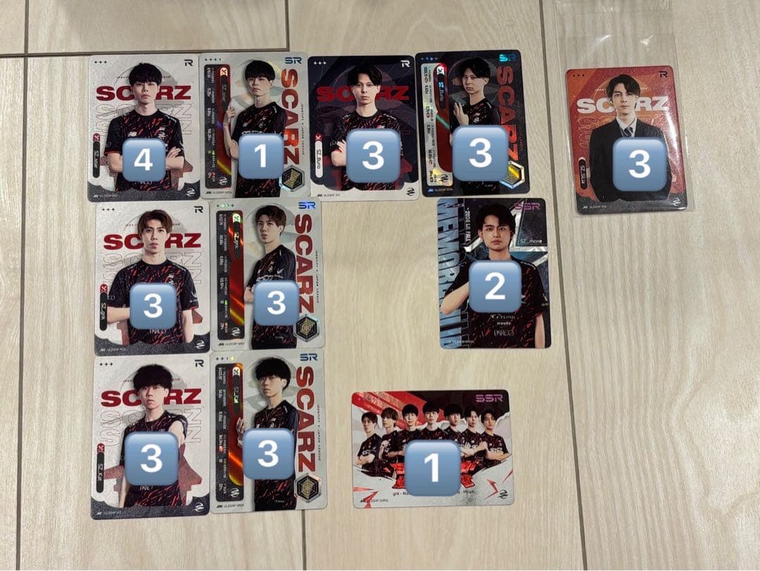 IdentityV第五人格 IJLカード2024年秋シーズン コレクションカード