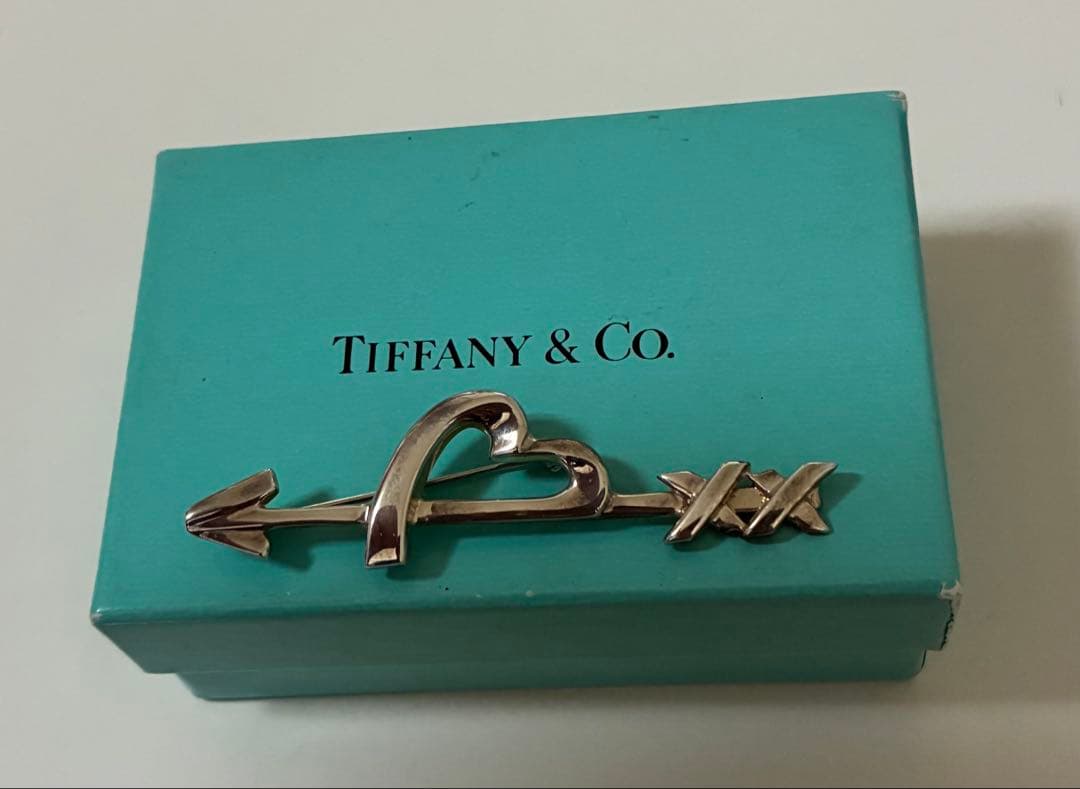s*y様 Tiffany & Co. シルバーブローチ ハート 925