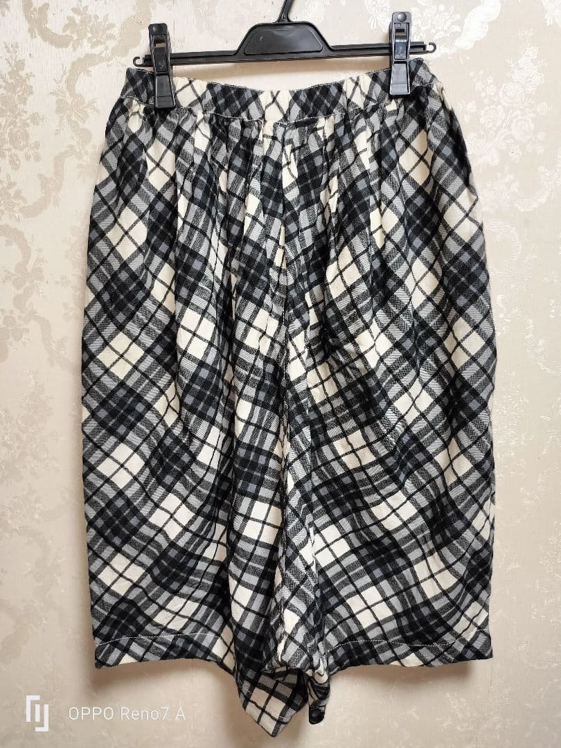 kerCOMMEdesGARCONS コムコム　チェックパンツ　未使用