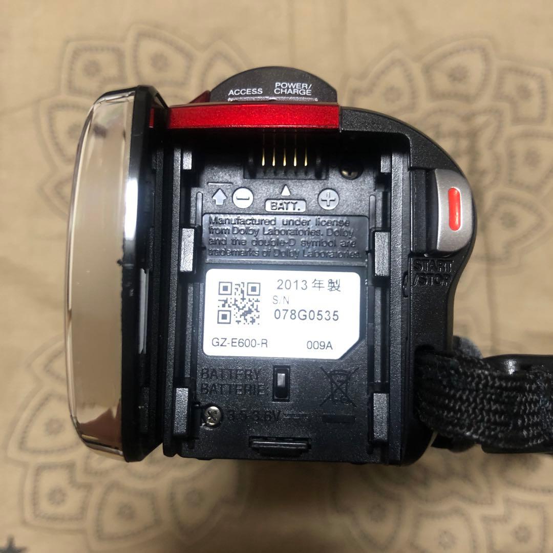 美品 JVC Everio GZ-E600 バッテリー3個付 ビデオカメラ
