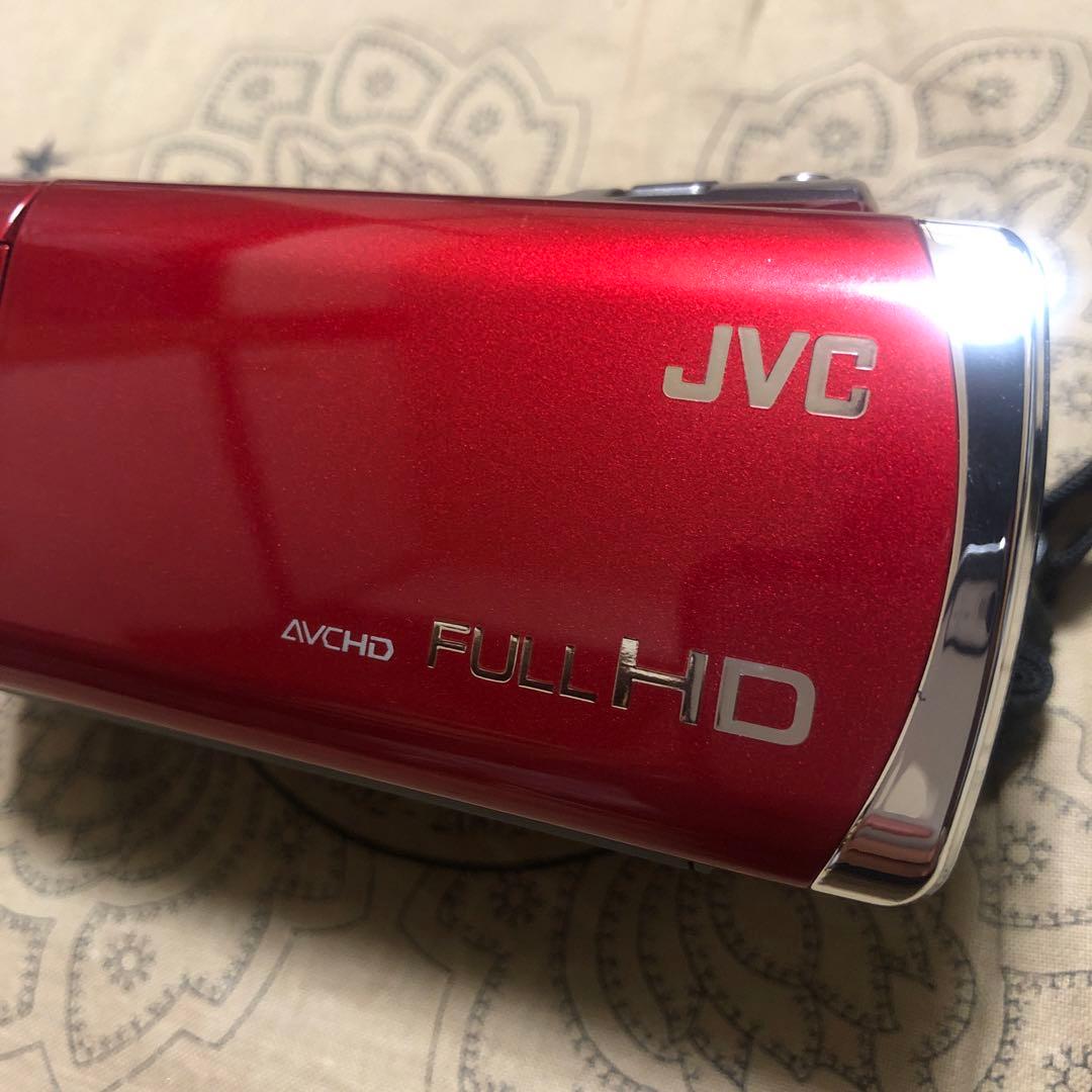 美品 JVC Everio GZ-E600 バッテリー3個付 ビデオカメラ