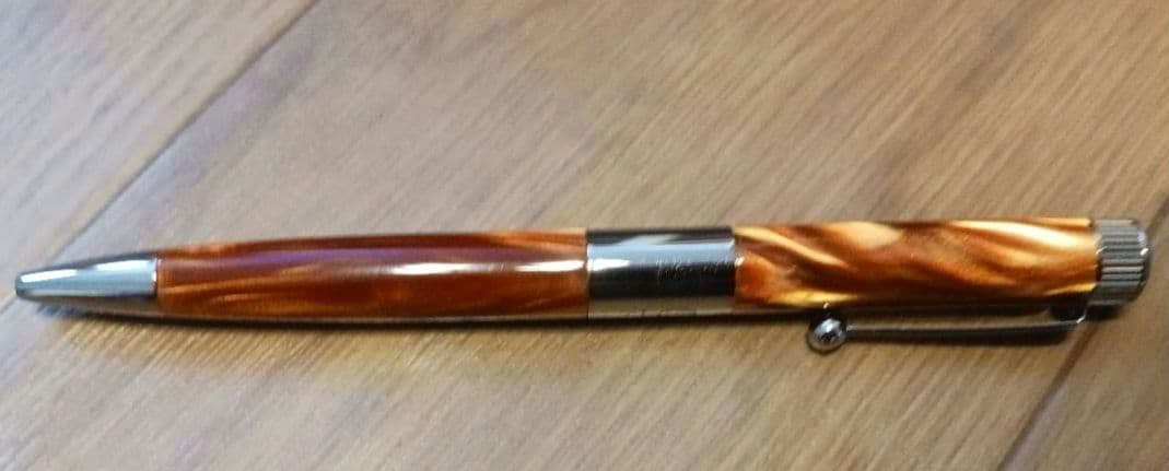 ROMEO No．3ボールペン細軸 イタリアンアンバー ロメオ 伊東屋
