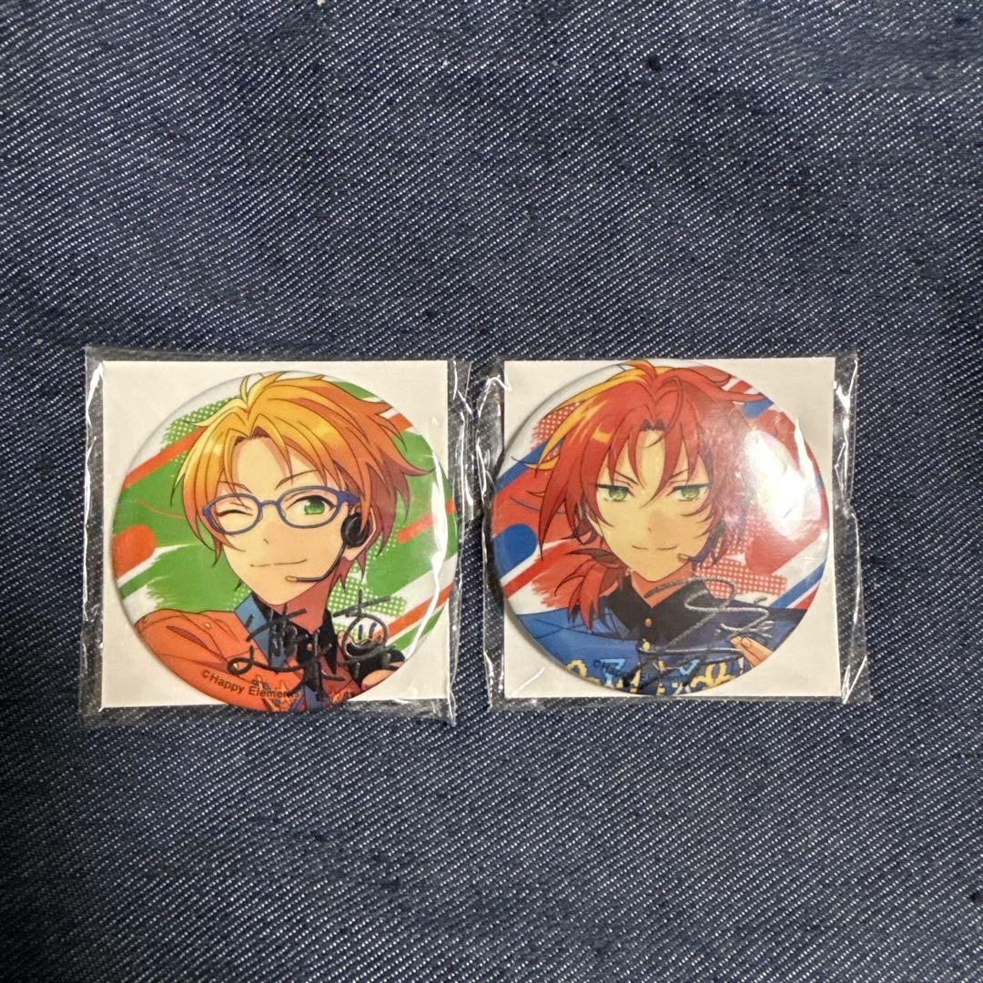 あんスタ 月永レオ 遊木真 6周年 缶バッジ - メルカリ