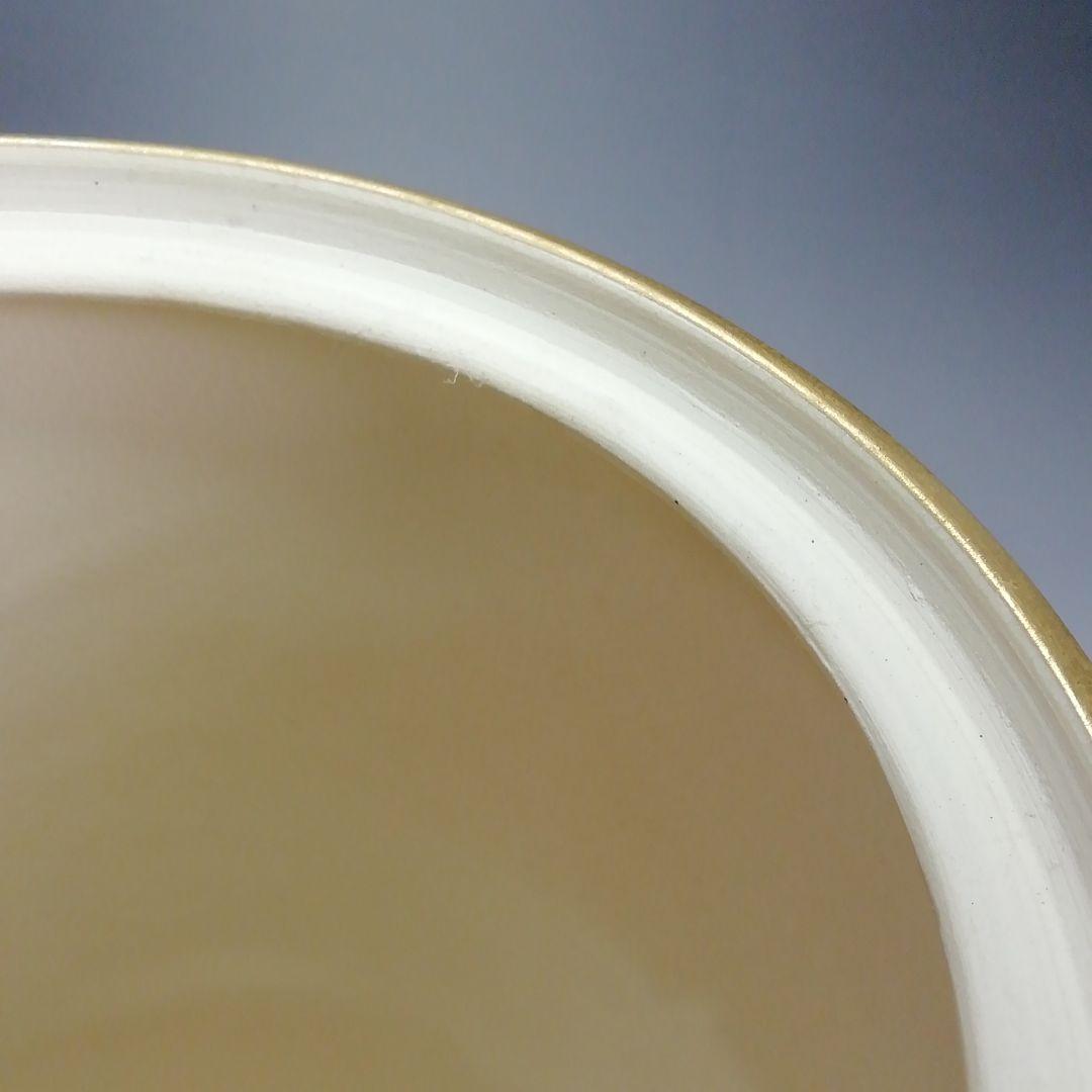 Ｓ３８２　水指　『鳴滝窯』『橋本城岳作』『色絵紋』『中置水指』　共箱　茶道具