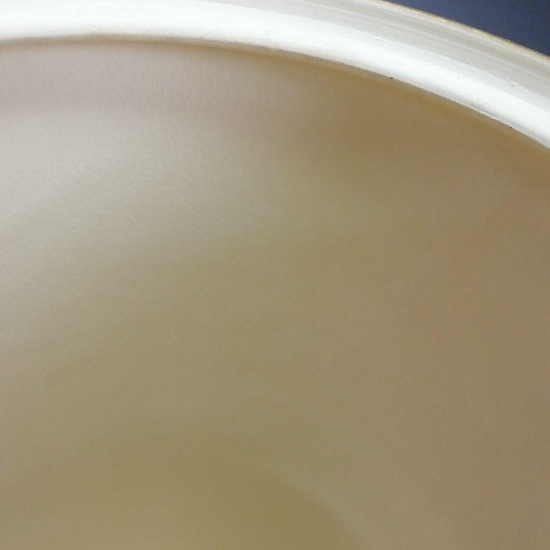 Ｓ３８２　水指　『鳴滝窯』『橋本城岳作』『色絵紋』『中置水指』　共箱　茶道具