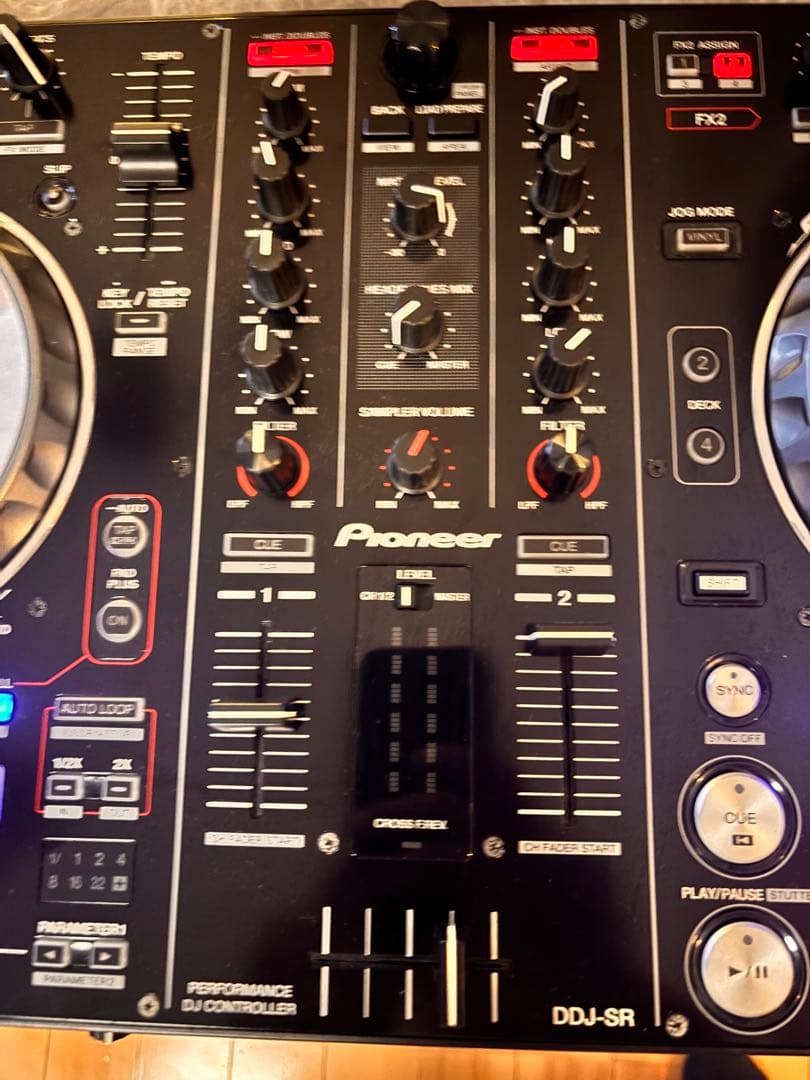 ワニ茶漬けさん専用 Pioneer DDJ-SR Technicsヘッドホン付き