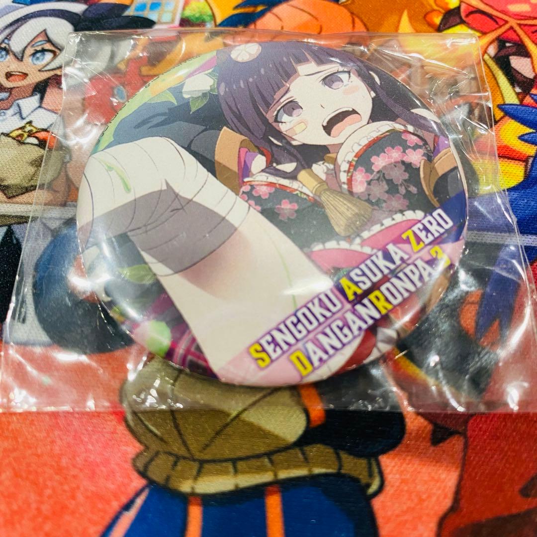 【当日発送】　戦国アスカZERO　ダンガンロンパ3コラボ　罪木蜜柑の缶バッジ