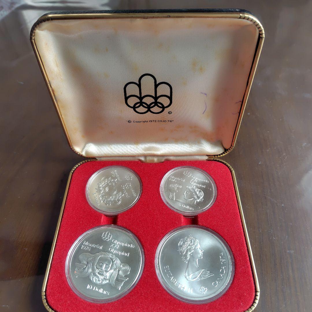 モントリオールオリンピック 記念メダル 4枚セット モントリオールオリンピック記念銀貨4枚セット - メルカリ