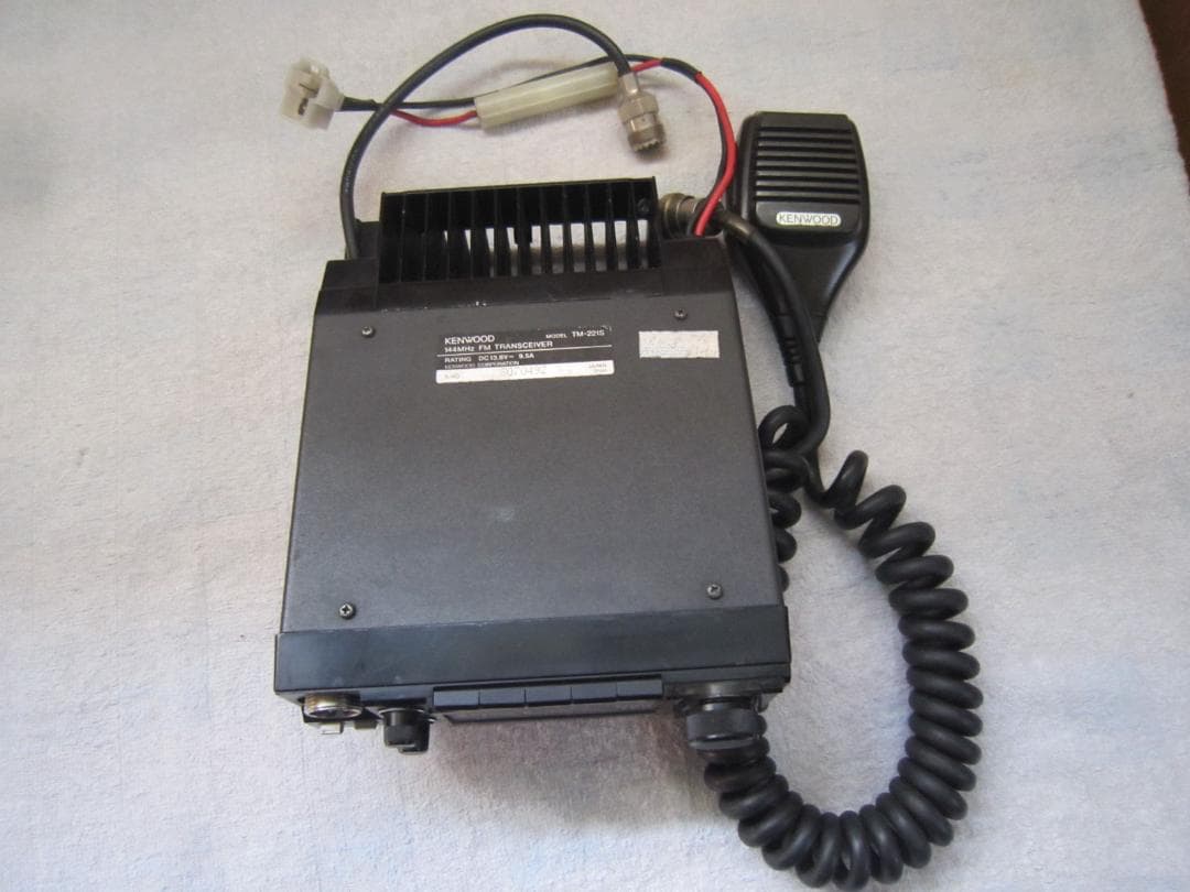 KENWOOD 144MHz FM TM 221S HI 40w機 現完動品 EB YF