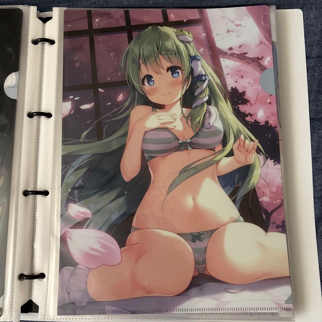 東方project 早苗　水着　美少女　クリアファイル　VZ22 東方project 早苗 水着 美少女 クリアファイル VZ22 東方project 早苗