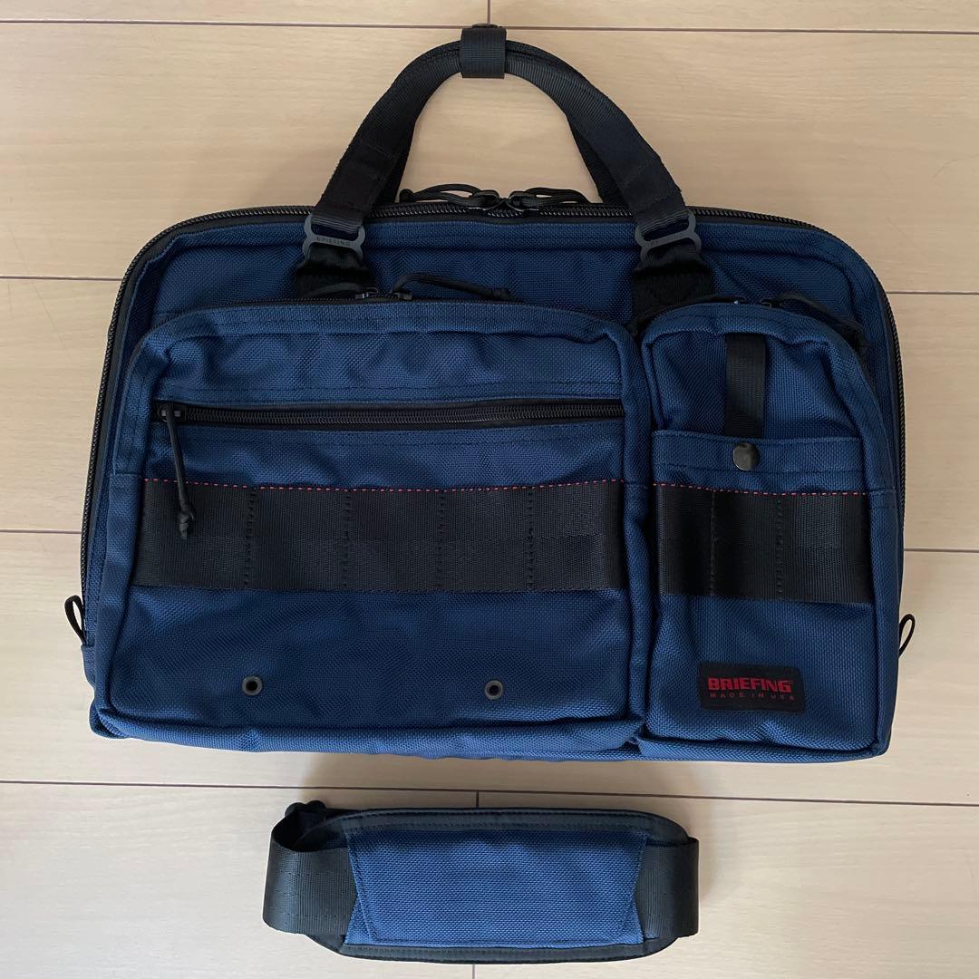 【美品】BRIEFING ブリーフィング A4 LINER 2WAYミッドナイト
