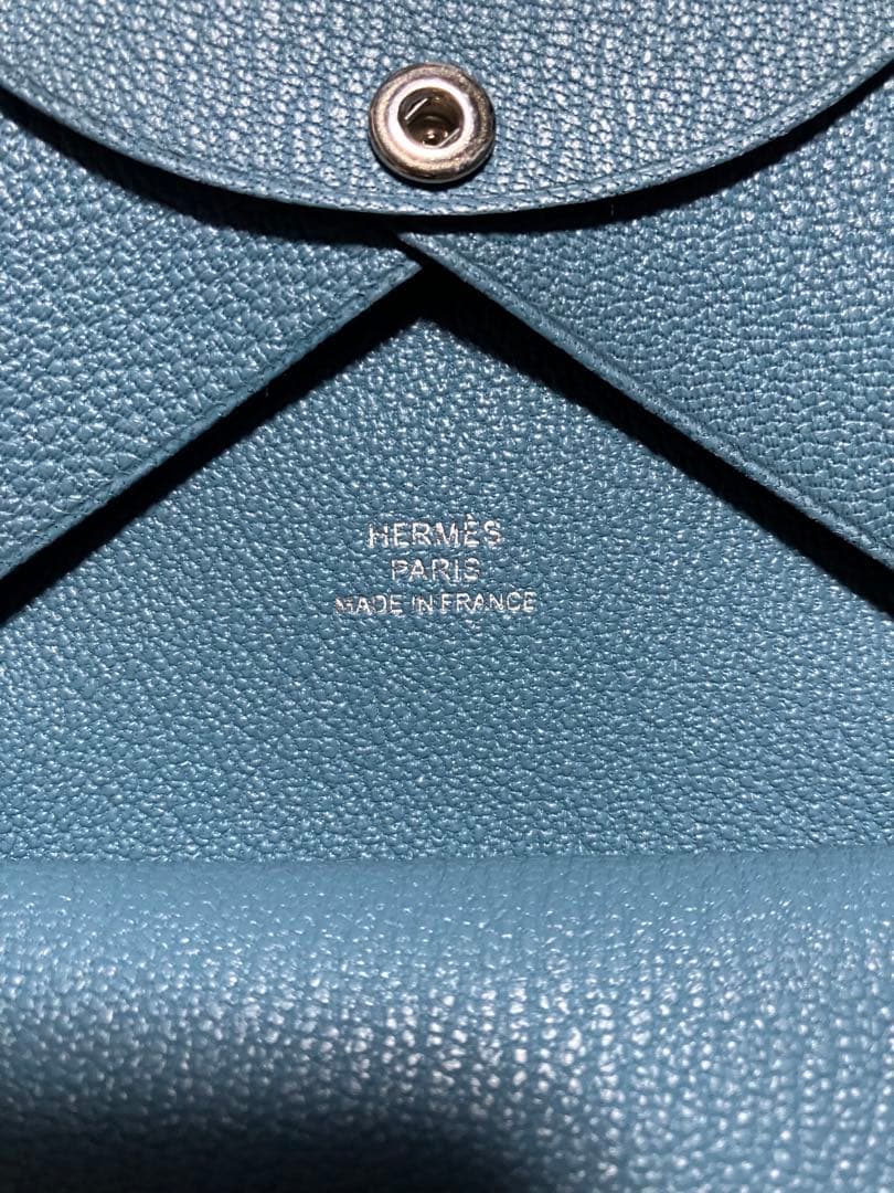 新春値下げ‼️【新品未使用】HERMES カルヴィデュオ 刻印K ブルージーン