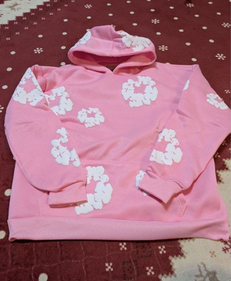 デニムティアーズセットアップ　ピンク