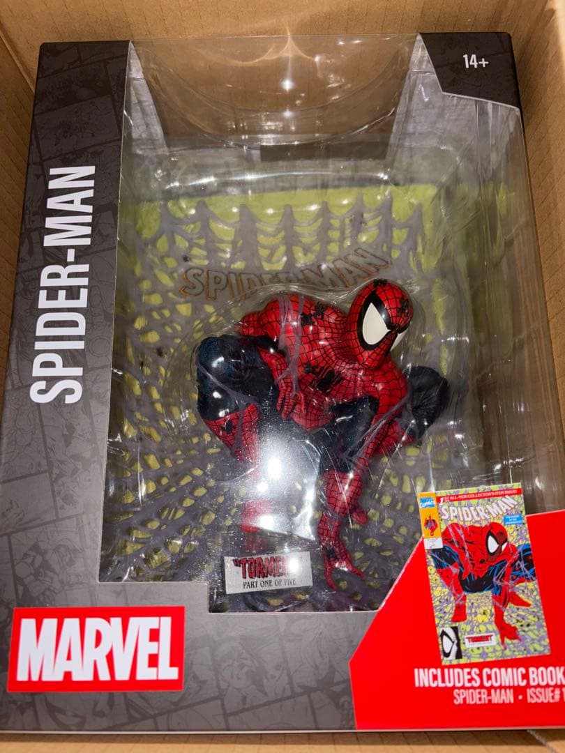 スパイダーマン トッド・マクファーレン 1/6 シーンスタチュー