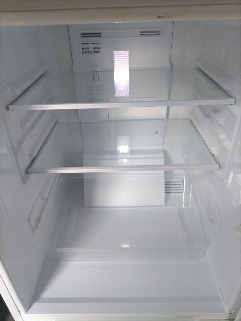 札幌市近郊の方限定！送料無料！シャープ ２ドア冷蔵庫 SJ-D14B-W