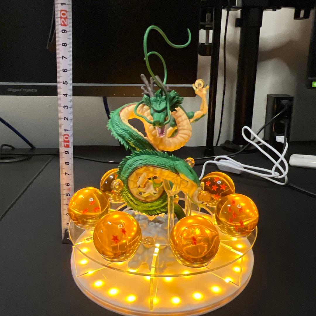 【説明要確認】シェンロン ドラゴンボールフィギュア LEDライト付き