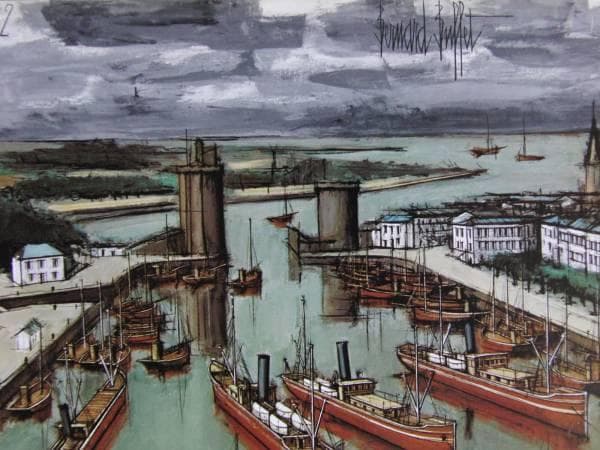 Bernard Buffet・ベルナール・ビュッフェ、船舶シリーズ27