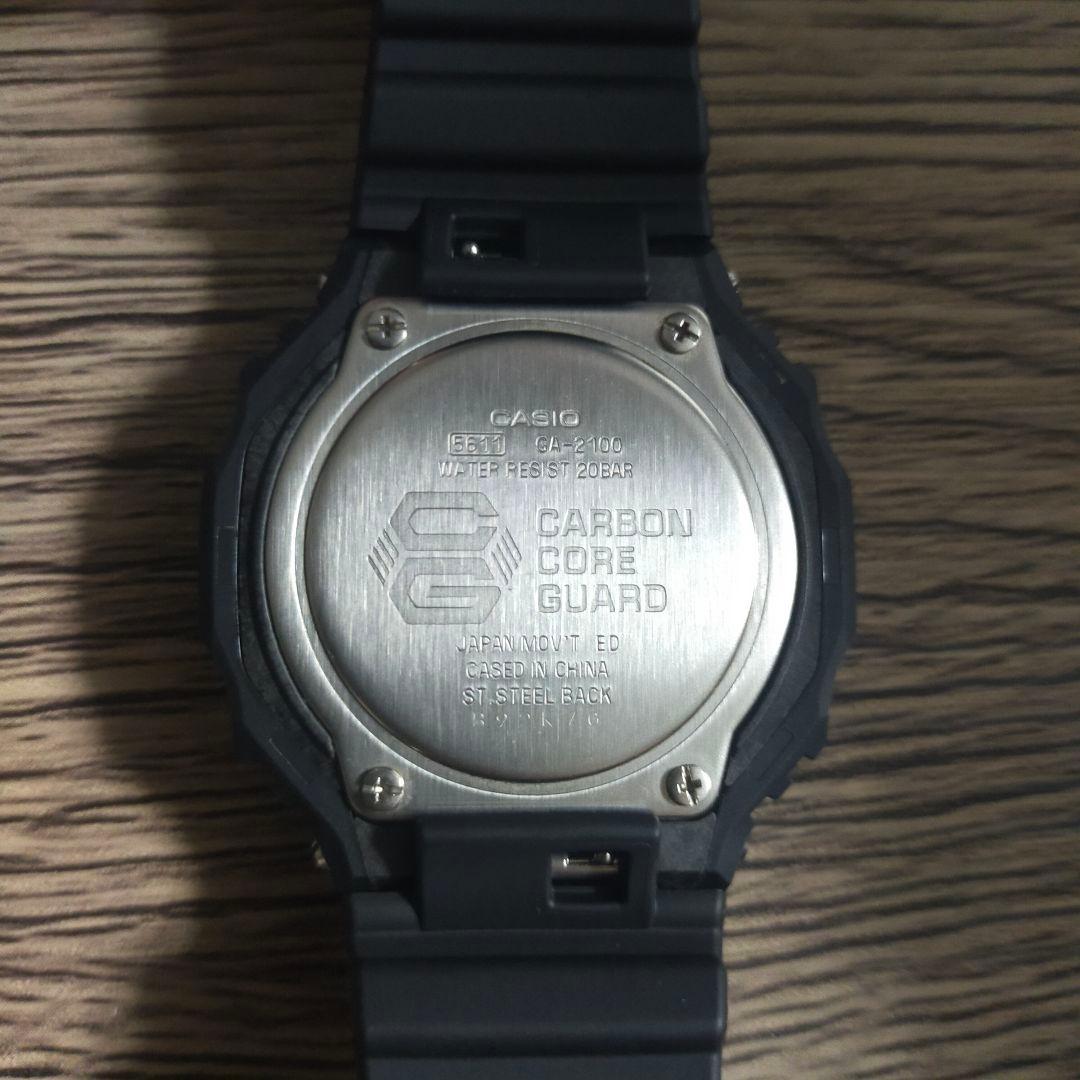 G-SHOCK CASIO GA-2100-1AJF ブラック