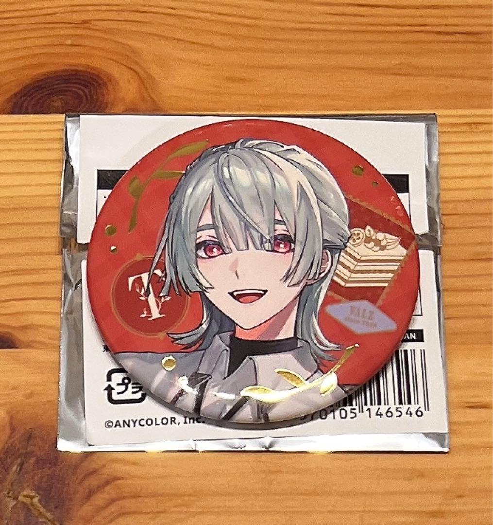 VΔLZ 弦月藤士郎 にじさんじ AGF 缶バッジ