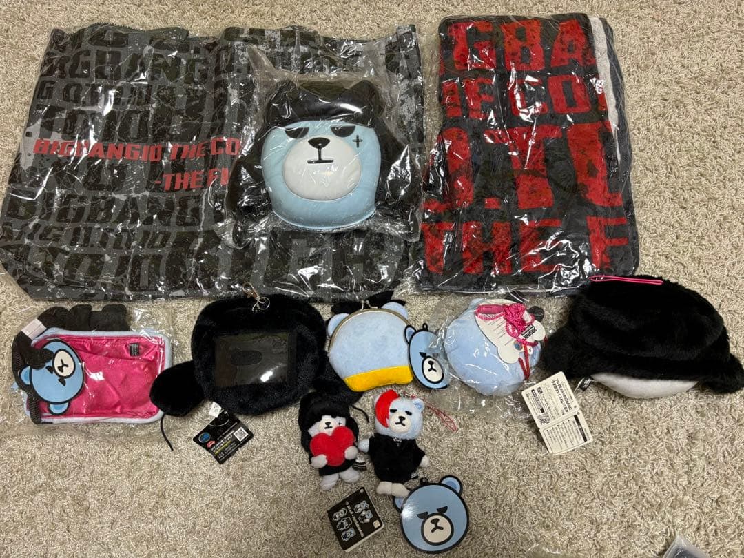 BIGBANG ぬいぐるみ トートバッグ タオル まとめ売り g-dragon