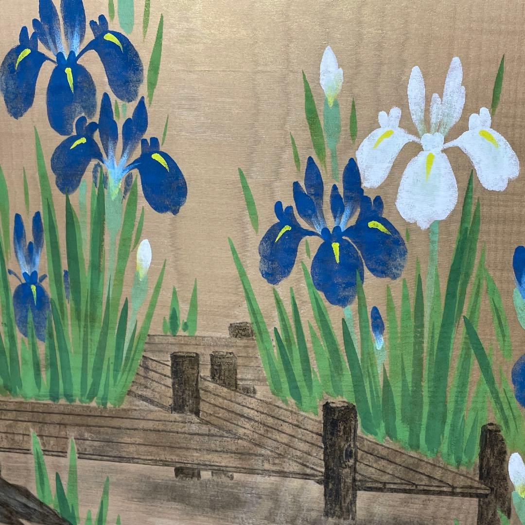 2175 「燕子花図屏風」 清彦