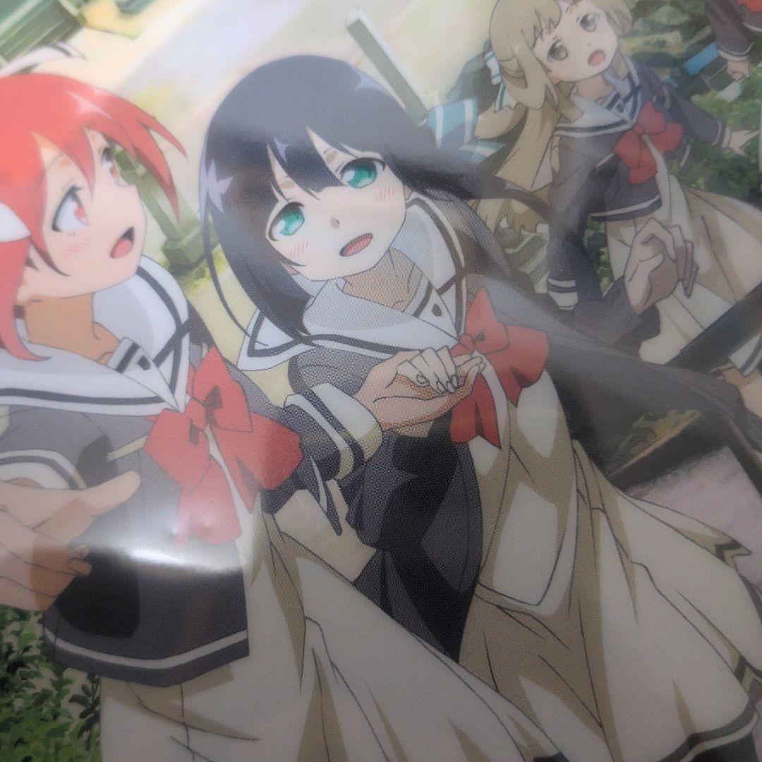 送料無料☆A4クリアファイル8枚+缶バッジ1個/結城友奈は勇者である/ゆ