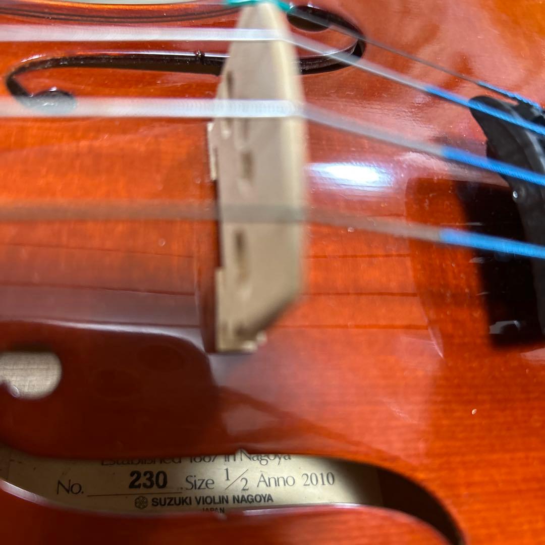 スズキバイオリン　サイズ1/2 230 2010年製　付属品セット