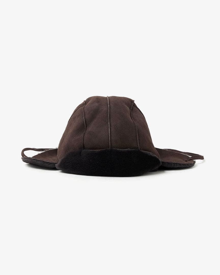 AURALEE MERINO MOUTON CAP メリノムートンキャップ