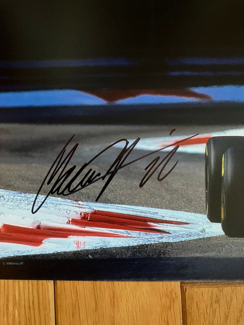 デーモン　ヒル　直筆サイン　ウィリアムズルノー　1993 証明書付き