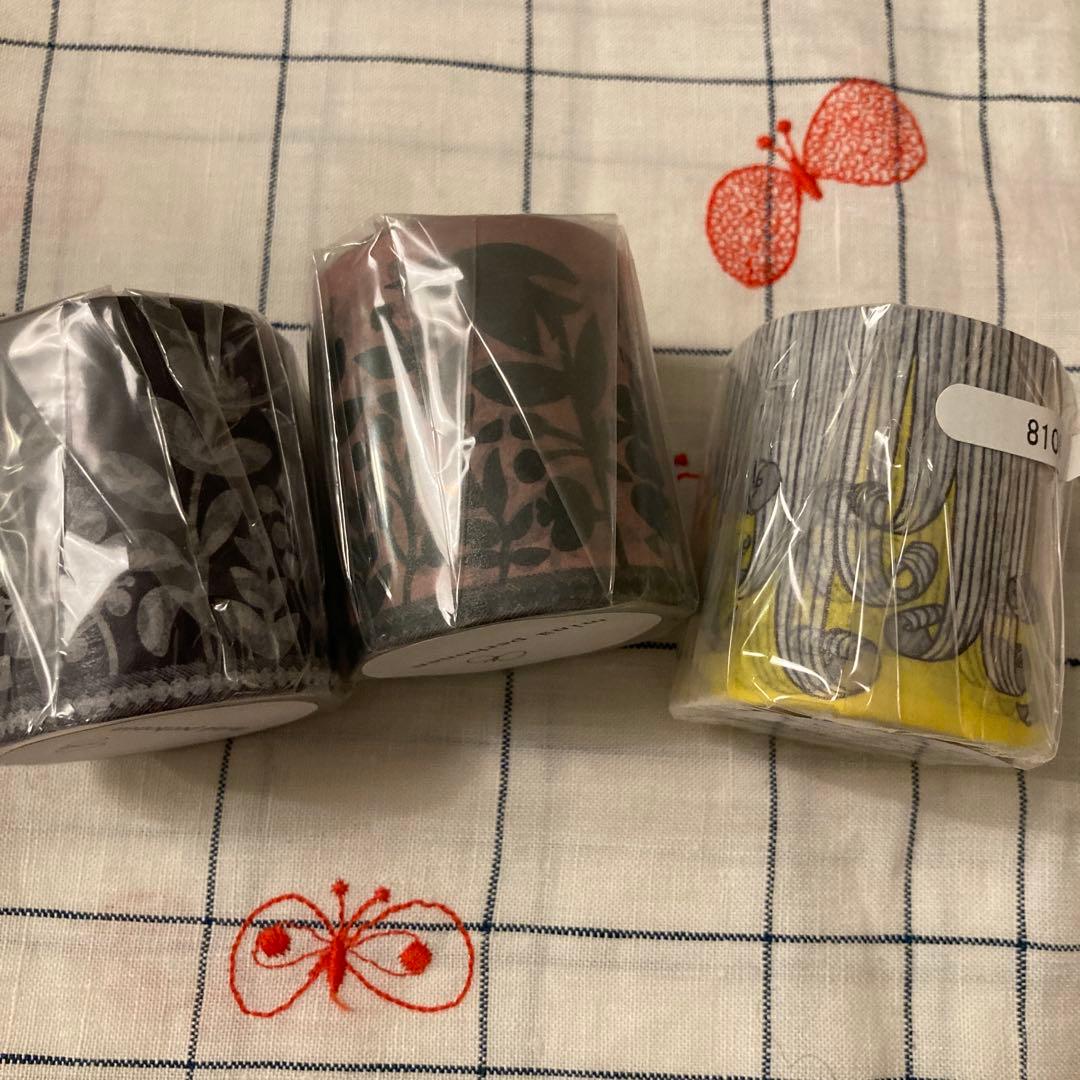 ミナペルホネン　マスキングテープ　限定　美術館　マステ　8個セット