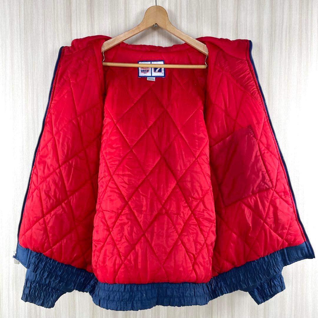 yasu様】ロゴ7 NFL ペイトリオッツ バックロゴ 中綿 ブルゾンパーカー