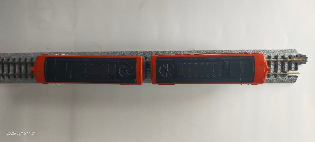 ワールド工芸国鉄DD50ー1次型　Nゲージ 鉄道模型 オレンジ・グレー