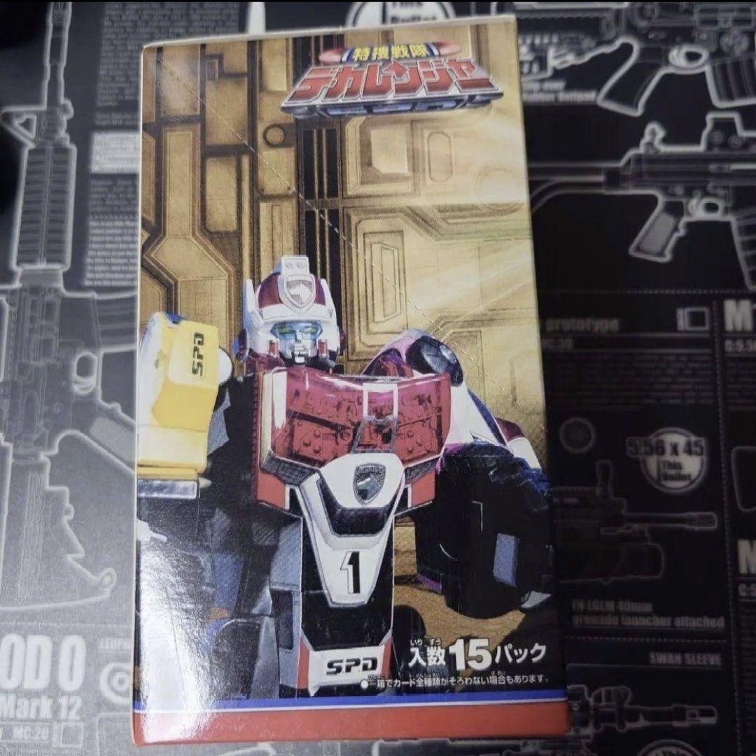 特捜戦隊デカレンジャー　トレーディングカード　パック　ボックス　未開封