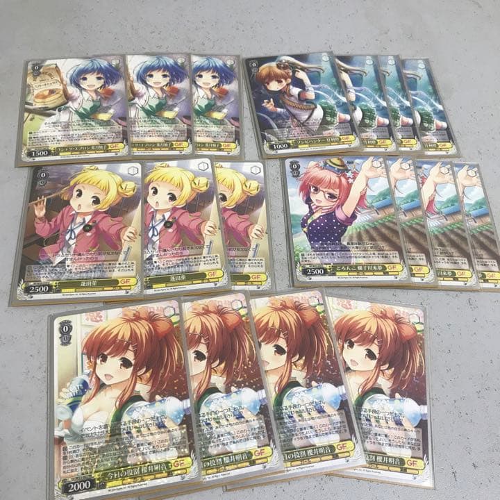 ヴァイスシュバルツ GFガールフレンド（仮） 黄色デッキ - メルカリ