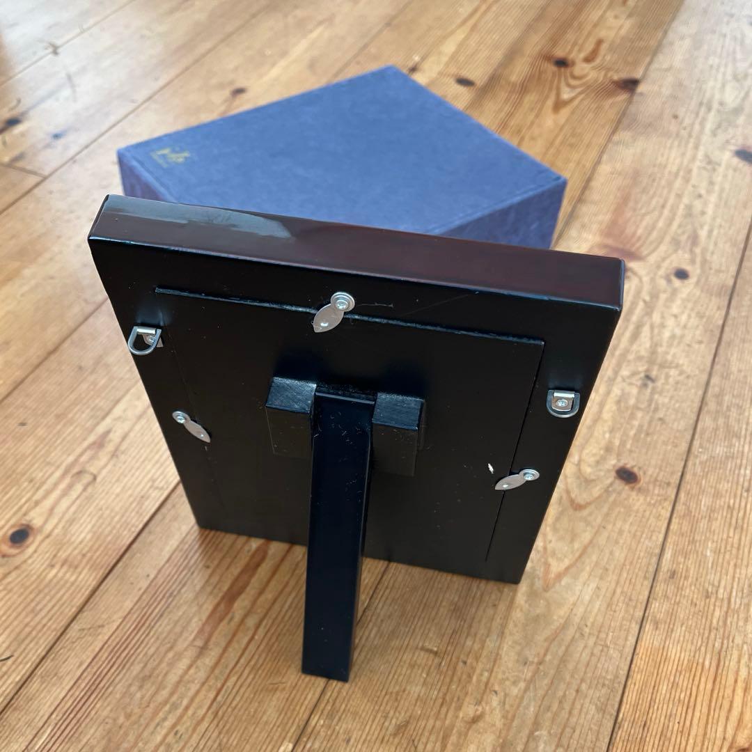 有田焼 源右衛門窯 染錦松竹梅 陶板 額装 陶板画 箱あり