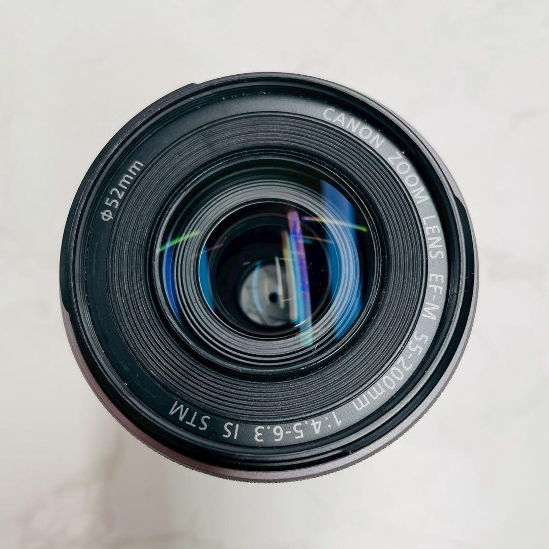 レンズ(ズーム) canon ef-m 55-200mm f4.5-6.3 is stm